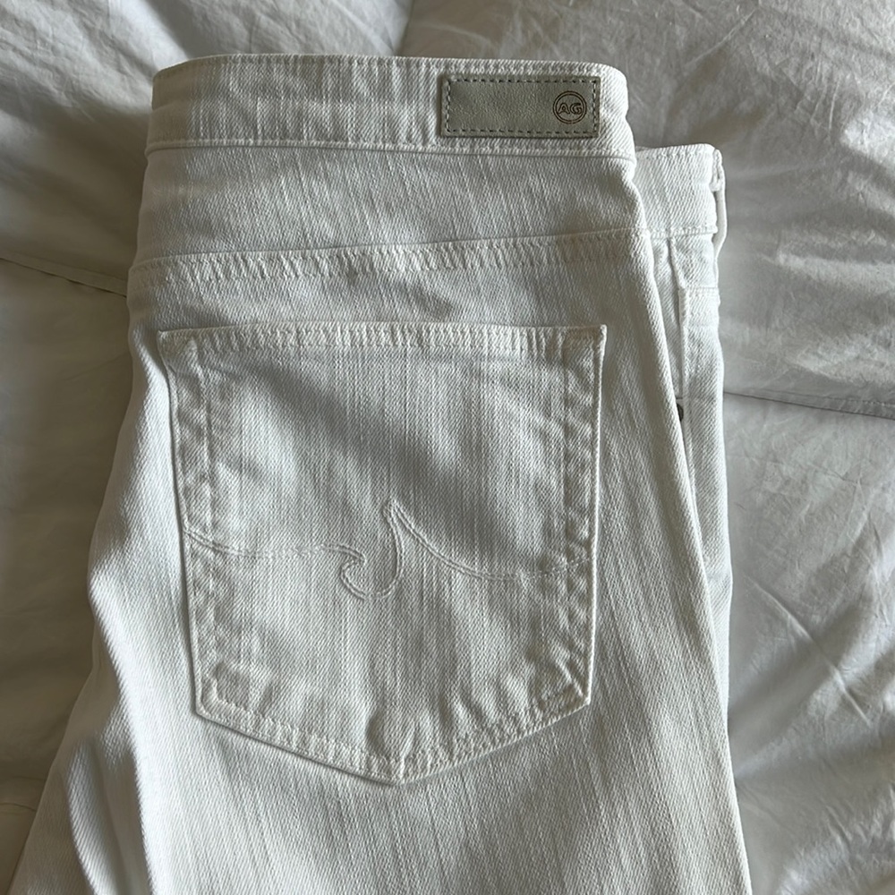 Brand New White AG Jeans